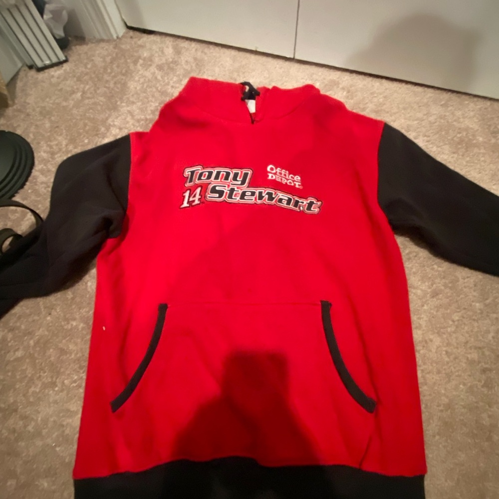 Tony Stewart #14 Office Depot Hoodie Size Medium
